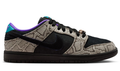 Nike SB Dunk Low Dashawn Jordan - Snake Skin  Black  Fierce Purple